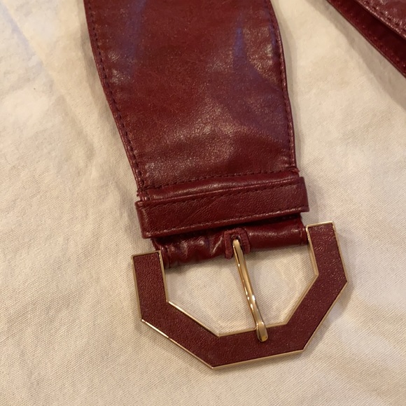 The limited maroon belt small - Picture 7 of 8